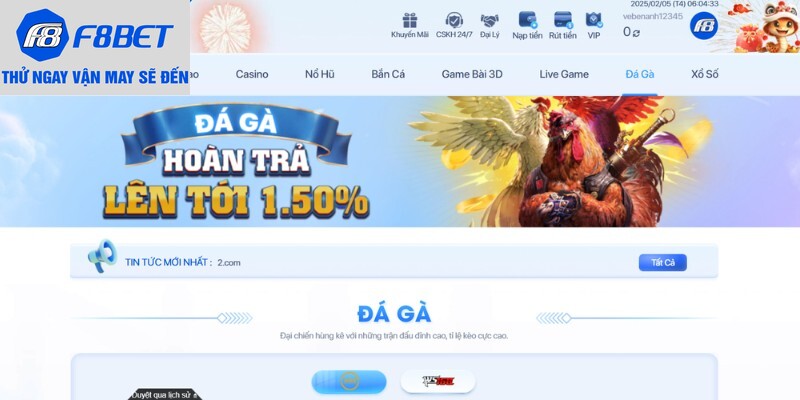 Giới thiệu về Đá Gà F8BET